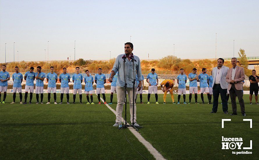 GALERÍA: Las imágenes de la presentación del nuevo Ciudad de Lucena y el partido frente al U.D.C. Torredonjimeno (0-1)