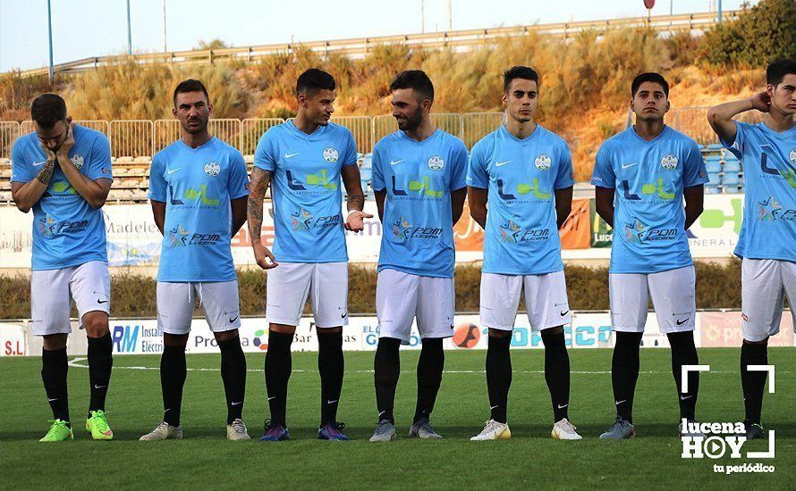 GALERÍA: Las imágenes de la presentación del nuevo Ciudad de Lucena y el partido frente al U.D.C. Torredonjimeno (0-1)