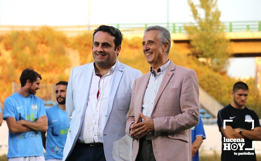 GALERÍA: Las imágenes de la presentación del nuevo Ciudad de Lucena y el partido frente al U.D.C. Torredonjimeno (0-1)