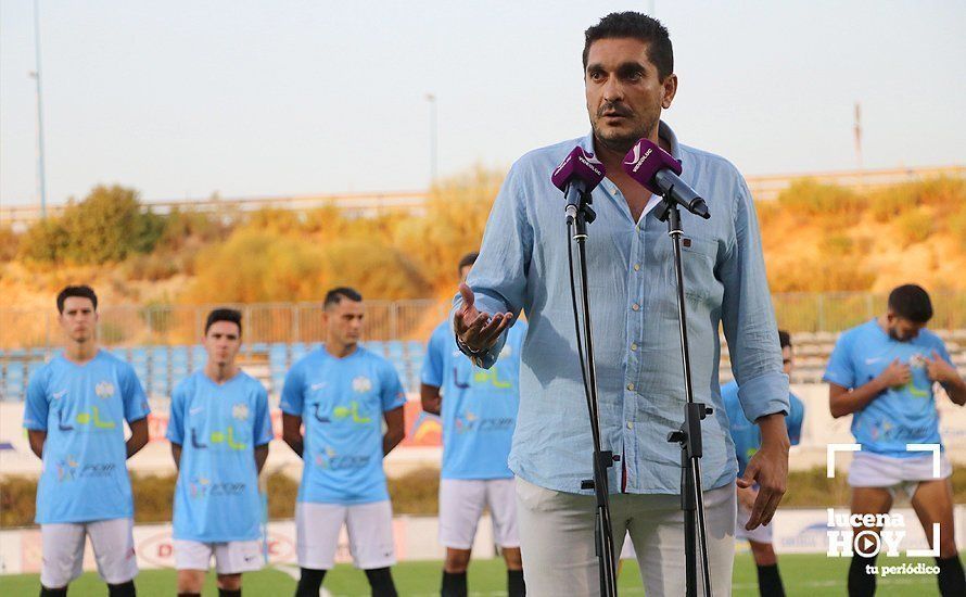 GALERÍA: Las imágenes de la presentación del nuevo Ciudad de Lucena y el partido frente al U.D.C. Torredonjimeno (0-1)