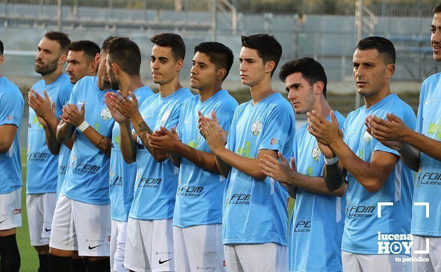 GALERÍA: Las imágenes de la presentación del nuevo Ciudad de Lucena y el partido frente al U.D.C. Torredonjimeno (0-1)