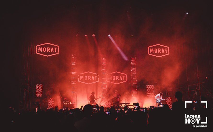 GALERÍA: Más de 3.200 espectadores vibraron con la música de Morat en la plaza de toros de Lucena