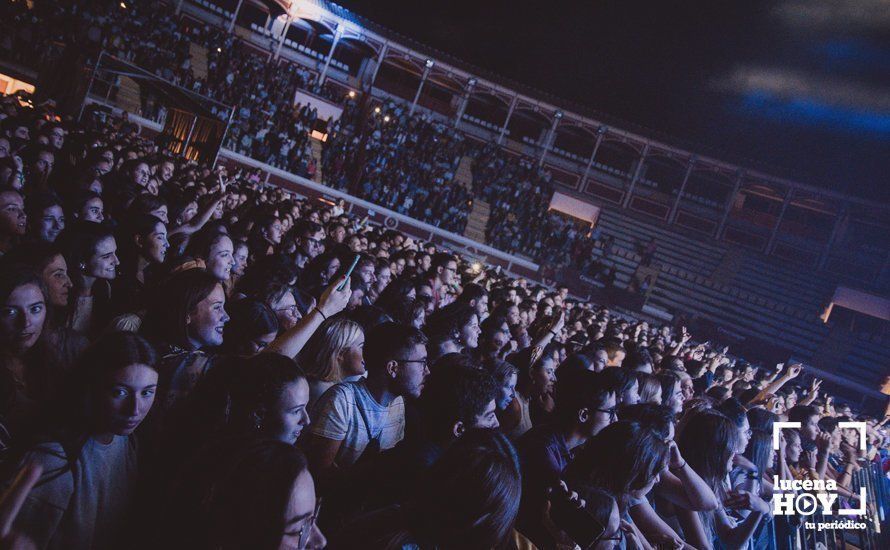 GALERÍA: Más de 3.200 espectadores vibraron con la música de Morat en la plaza de toros de Lucena
