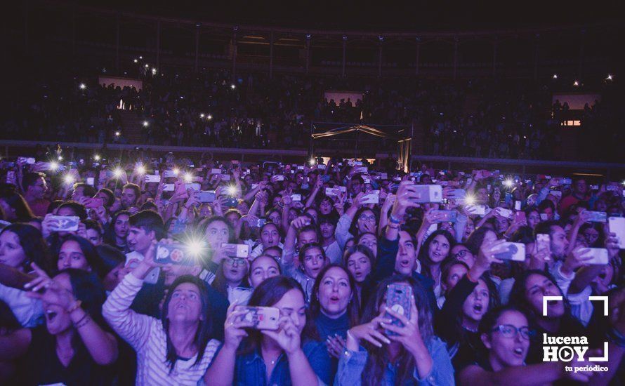 GALERÍA: Más de 3.200 espectadores vibraron con la música de Morat en la plaza de toros de Lucena