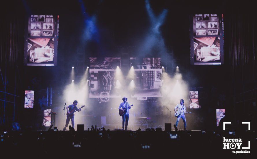 GALERÍA: Más de 3.200 espectadores vibraron con la música de Morat en la plaza de toros de Lucena