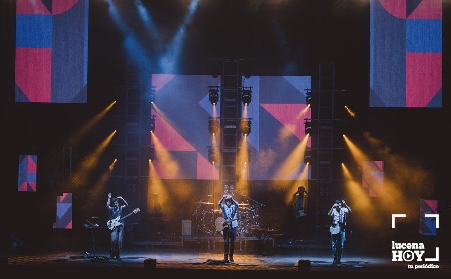 GALERÍA: Más de 3.200 espectadores vibraron con la música de Morat en la plaza de toros de Lucena