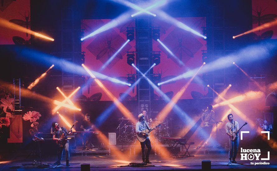 GALERÍA: Más de 3.200 espectadores vibraron con la música de Morat en la plaza de toros de Lucena