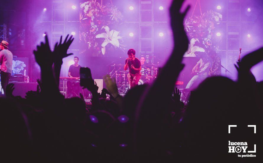 GALERÍA: Más de 3.200 espectadores vibraron con la música de Morat en la plaza de toros de Lucena