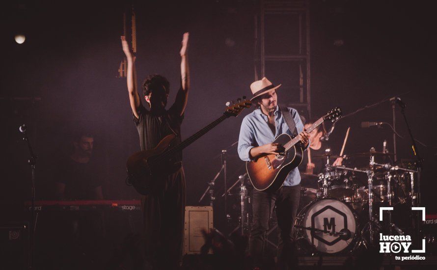 GALERÍA: Más de 3.200 espectadores vibraron con la música de Morat en la plaza de toros de Lucena