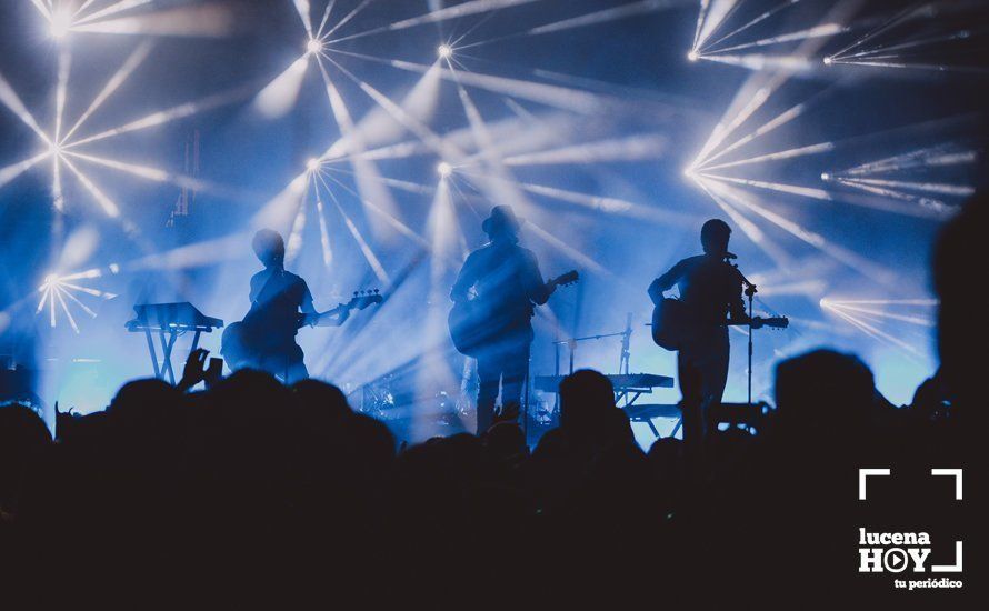 GALERÍA: Más de 3.200 espectadores vibraron con la música de Morat en la plaza de toros de Lucena