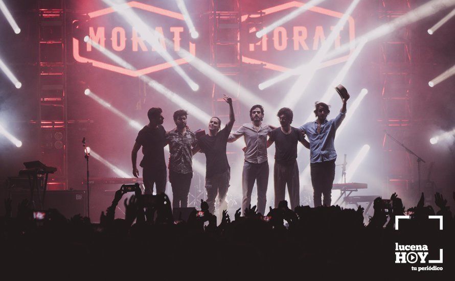 GALERÍA: Más de 3.200 espectadores vibraron con la música de Morat en la plaza de toros de Lucena