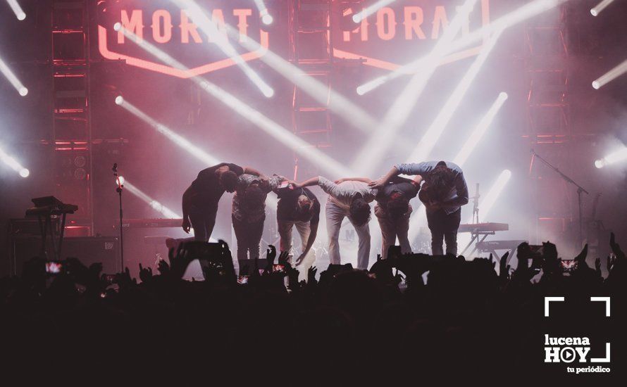 GALERÍA: Más de 3.200 espectadores vibraron con la música de Morat en la plaza de toros de Lucena