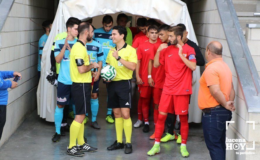 GALERÍA: El Fundación Lucena deja escapar otro punto ante el Sevilla FC en los últimos minutos del partido