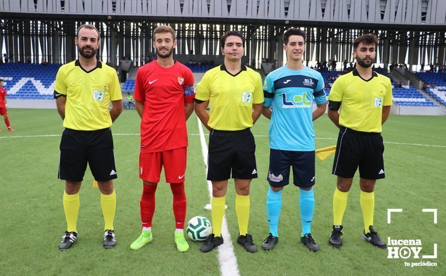 GALERÍA: El Fundación Lucena deja escapar otro punto ante el Sevilla FC en los últimos minutos del partido