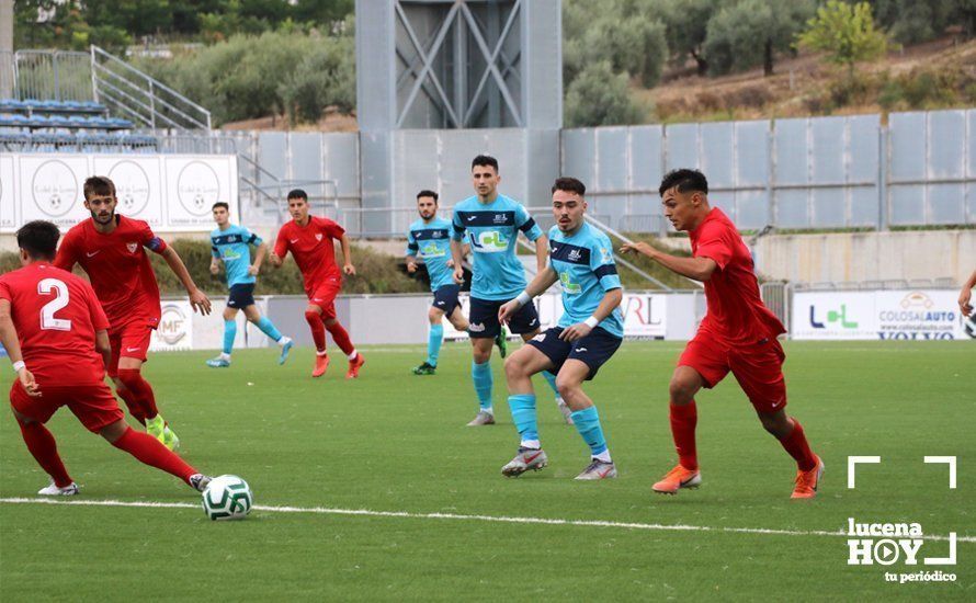 GALERÍA: El Fundación Lucena deja escapar otro punto ante el Sevilla FC en los últimos minutos del partido