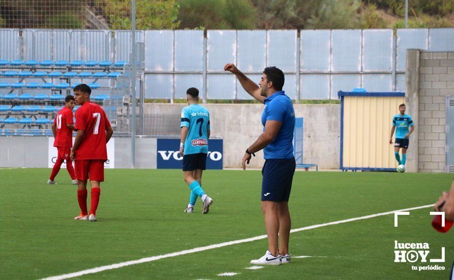 GALERÍA: El Fundación Lucena deja escapar otro punto ante el Sevilla FC en los últimos minutos del partido