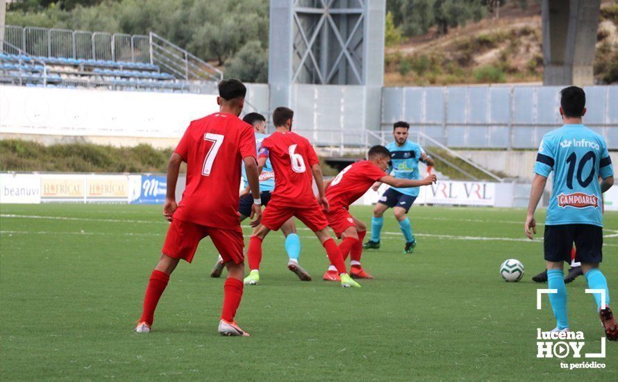 GALERÍA: El Fundación Lucena deja escapar otro punto ante el Sevilla FC en los últimos minutos del partido