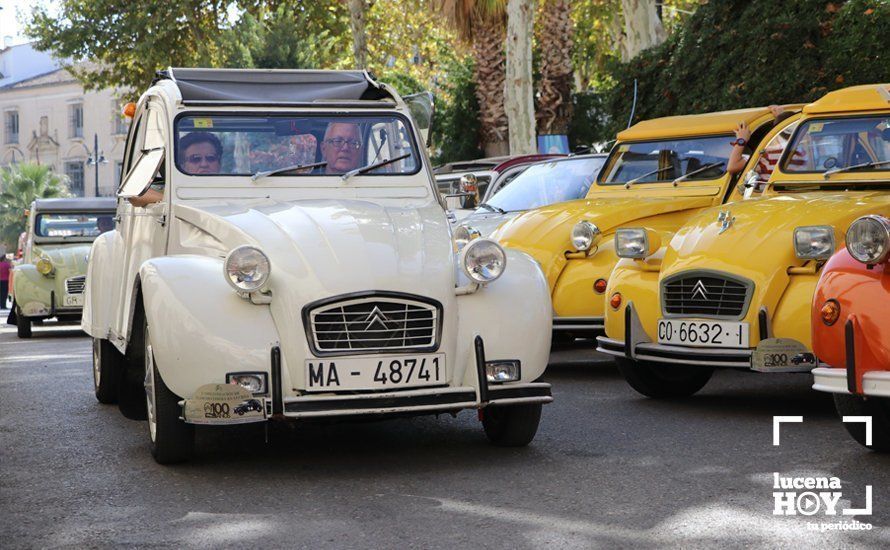 GALERÍA: Medio centenar de vehículos históricos toman parte en la I Concentración de Clásicos Citroën