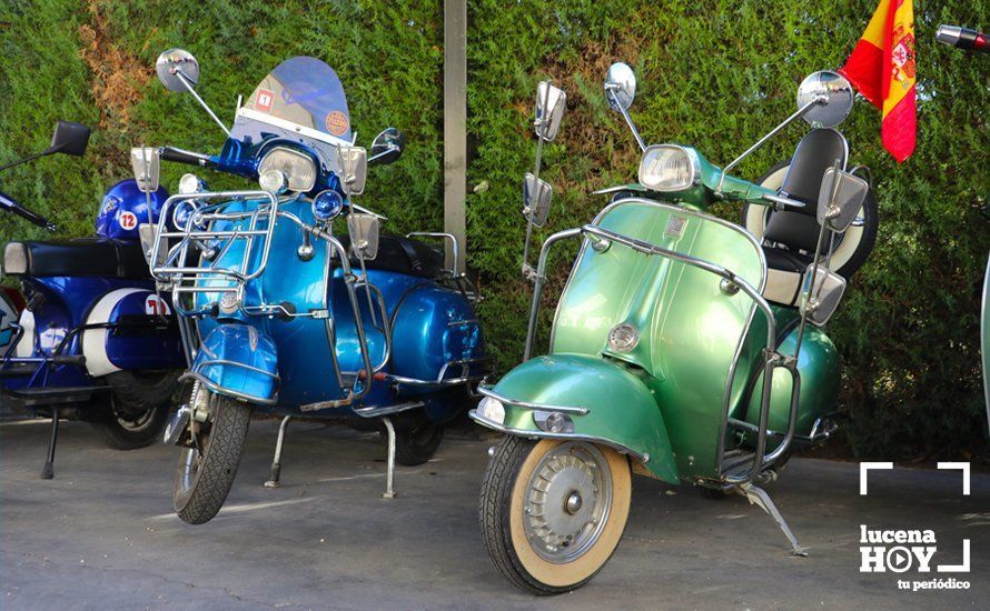 GALERÍA: Lucena, Capital de la Vespa: Cientos de vespas toman la ciudad y las carreteras de la Subbética