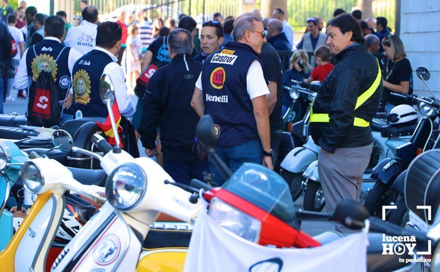 GALERÍA: Lucena, Capital de la Vespa: Cientos de vespas toman la ciudad y las carreteras de la Subbética