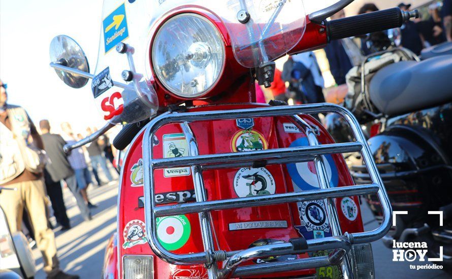 GALERÍA: Lucena, Capital de la Vespa: Cientos de vespas toman la ciudad y las carreteras de la Subbética