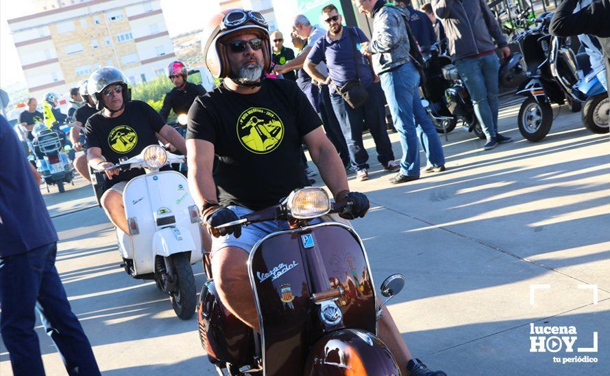 GALERÍA: Lucena, Capital de la Vespa: Cientos de vespas toman la ciudad y las carreteras de la Subbética