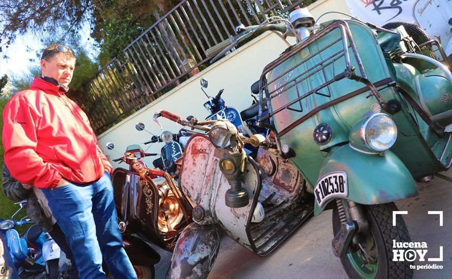 GALERÍA: Lucena, Capital de la Vespa: Cientos de vespas toman la ciudad y las carreteras de la Subbética