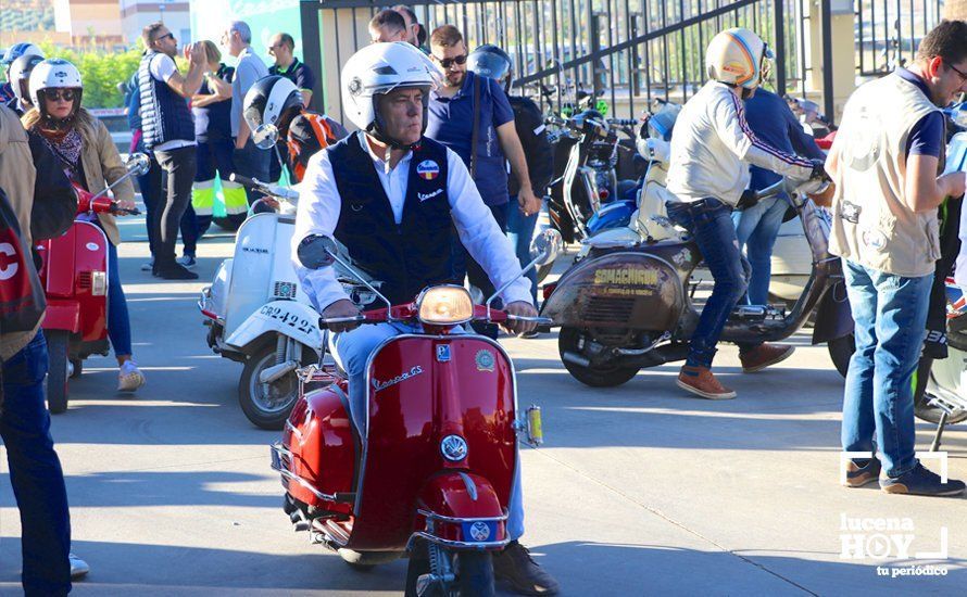 GALERÍA: Lucena, Capital de la Vespa: Cientos de vespas toman la ciudad y las carreteras de la Subbética