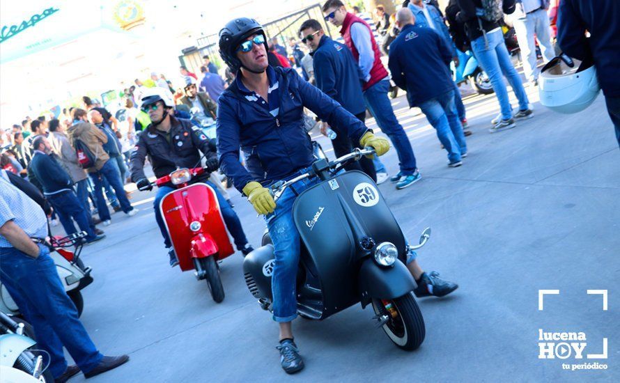 GALERÍA: Lucena, Capital de la Vespa: Cientos de vespas toman la ciudad y las carreteras de la Subbética