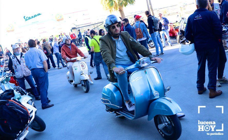 GALERÍA: Lucena, Capital de la Vespa: Cientos de vespas toman la ciudad y las carreteras de la Subbética