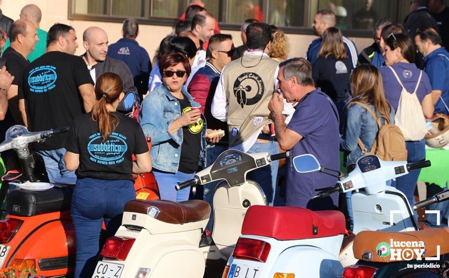 GALERÍA: Lucena, Capital de la Vespa: Cientos de vespas toman la ciudad y las carreteras de la Subbética