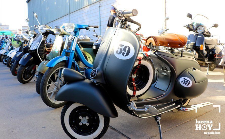 GALERÍA: Lucena, Capital de la Vespa: Cientos de vespas toman la ciudad y las carreteras de la Subbética