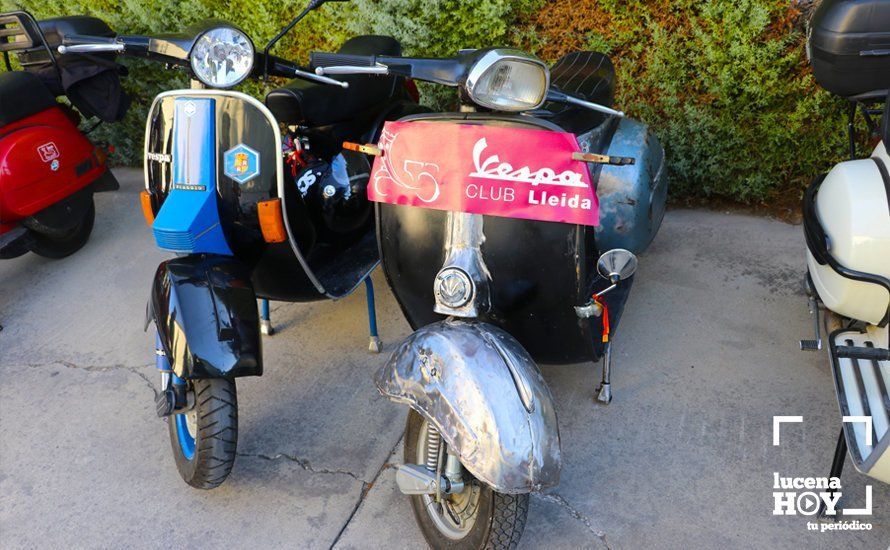 GALERÍA: Lucena, Capital de la Vespa: Cientos de vespas toman la ciudad y las carreteras de la Subbética