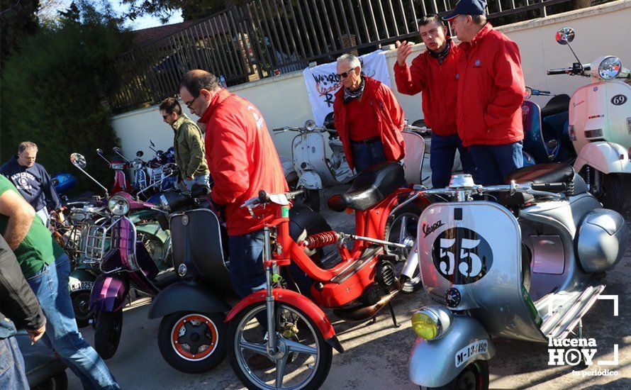 GALERÍA: Lucena, Capital de la Vespa: Cientos de vespas toman la ciudad y las carreteras de la Subbética