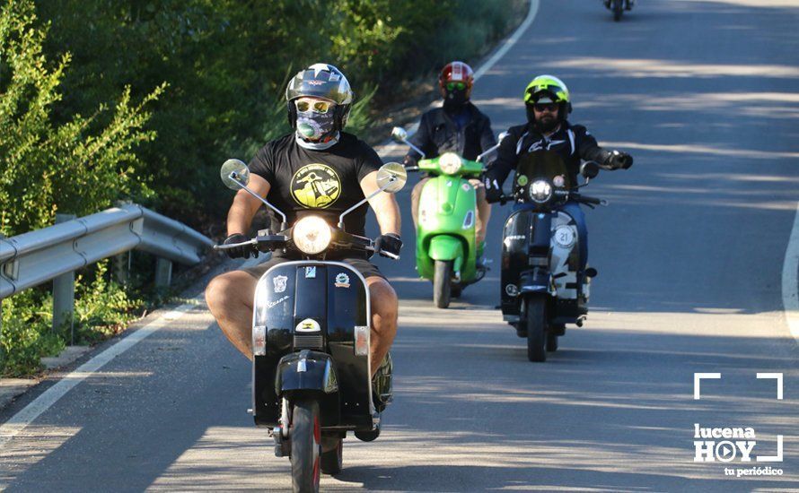 GALERÍA: Lucena, Capital de la Vespa: Cientos de vespas toman la ciudad y las carreteras de la Subbética