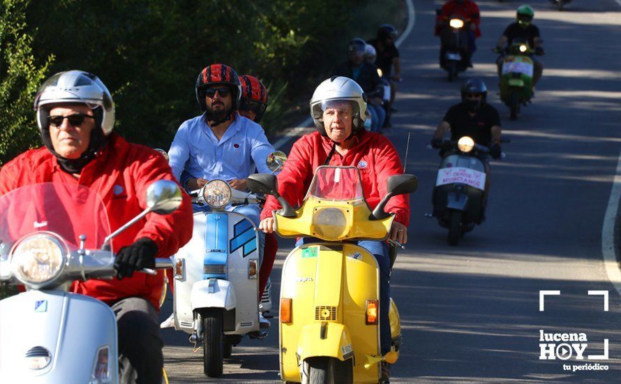 GALERÍA: Lucena, Capital de la Vespa: Cientos de vespas toman la ciudad y las carreteras de la Subbética