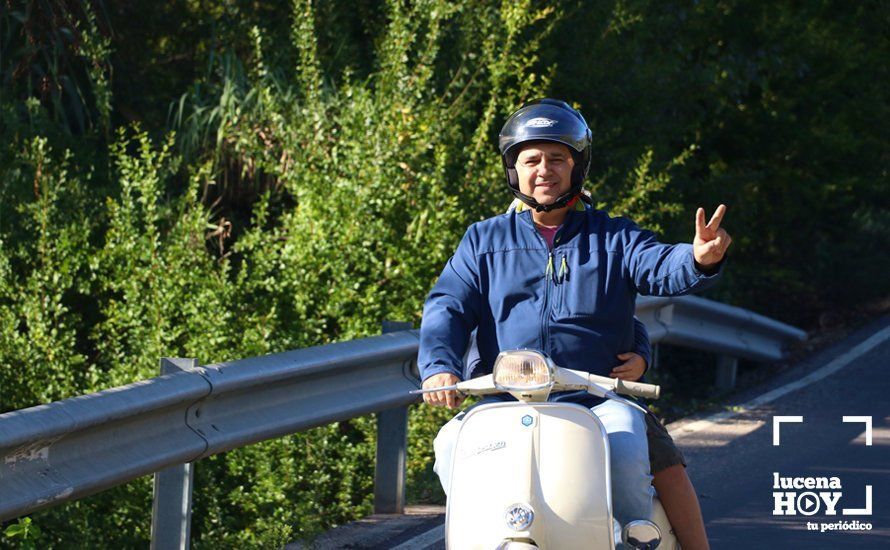 GALERÍA: Lucena, Capital de la Vespa: Cientos de vespas toman la ciudad y las carreteras de la Subbética