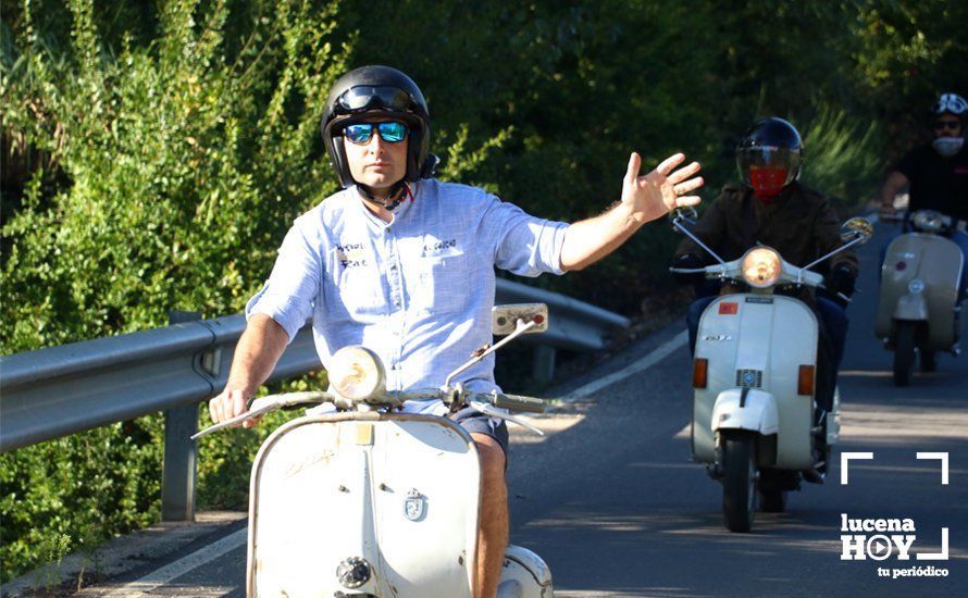 GALERÍA: Lucena, Capital de la Vespa: Cientos de vespas toman la ciudad y las carreteras de la Subbética