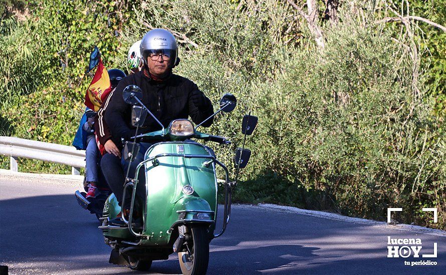 GALERÍA: Lucena, Capital de la Vespa: Cientos de vespas toman la ciudad y las carreteras de la Subbética