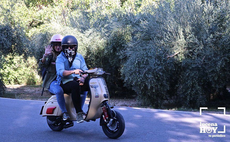 GALERÍA: Lucena, Capital de la Vespa: Cientos de vespas toman la ciudad y las carreteras de la Subbética