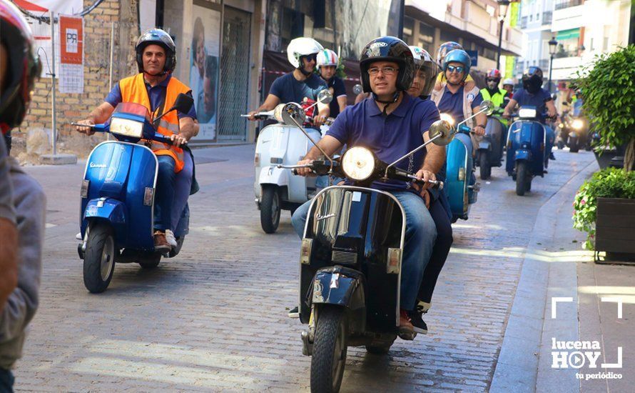 GALERÍA: Lucena, Capital de la Vespa: Cientos de vespas toman la ciudad y las carreteras de la Subbética