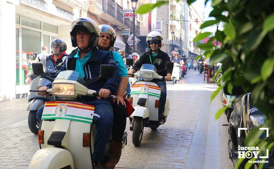 GALERÍA: Lucena, Capital de la Vespa: Cientos de vespas toman la ciudad y las carreteras de la Subbética