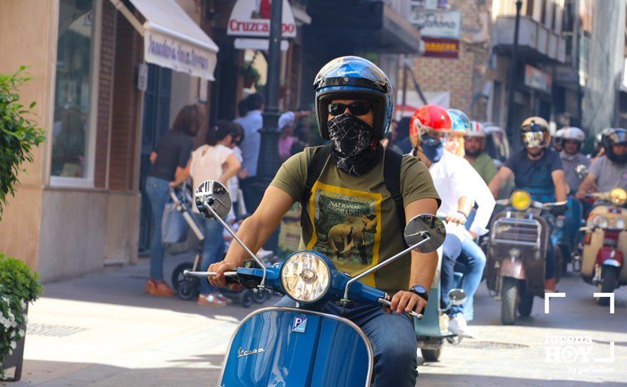 GALERÍA: Lucena, Capital de la Vespa: Cientos de vespas toman la ciudad y las carreteras de la Subbética