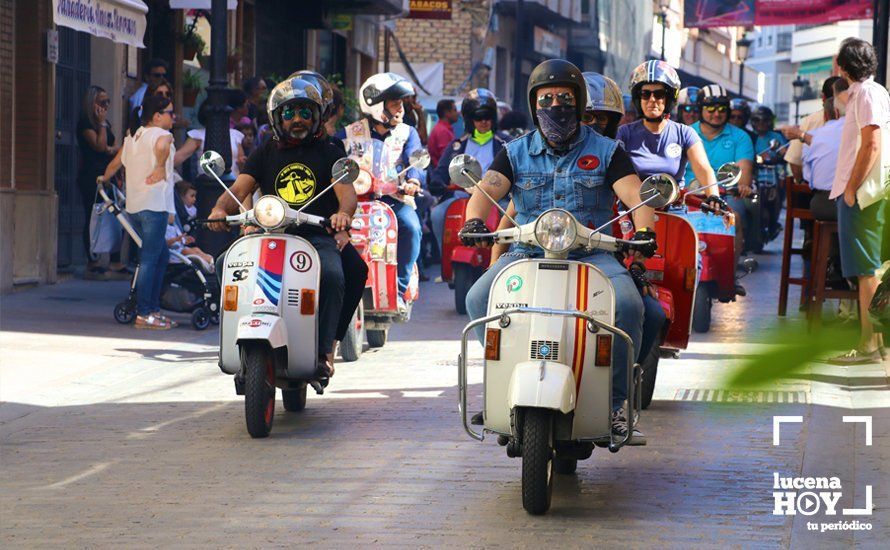 GALERÍA: Lucena, Capital de la Vespa: Cientos de vespas toman la ciudad y las carreteras de la Subbética