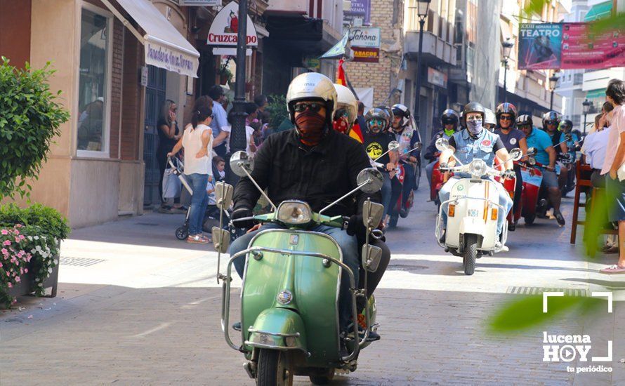 GALERÍA: Lucena, Capital de la Vespa: Cientos de vespas toman la ciudad y las carreteras de la Subbética