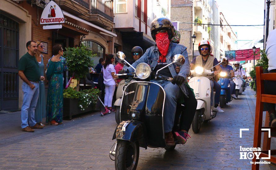 GALERÍA: Lucena, Capital de la Vespa: Cientos de vespas toman la ciudad y las carreteras de la Subbética