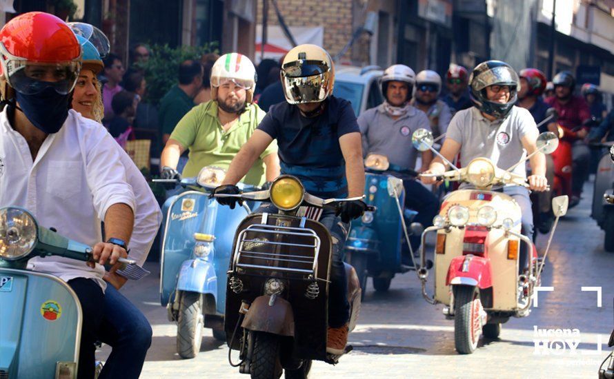 GALERÍA: Lucena, Capital de la Vespa: Cientos de vespas toman la ciudad y las carreteras de la Subbética