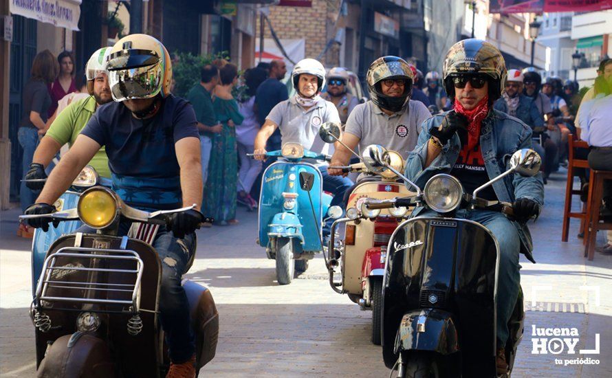 GALERÍA: Lucena, Capital de la Vespa: Cientos de vespas toman la ciudad y las carreteras de la Subbética