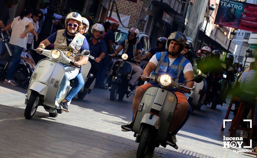 GALERÍA: Lucena, Capital de la Vespa: Cientos de vespas toman la ciudad y las carreteras de la Subbética