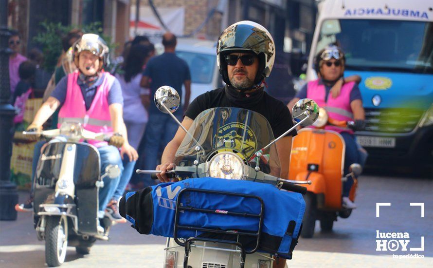 GALERÍA: Lucena, Capital de la Vespa: Cientos de vespas toman la ciudad y las carreteras de la Subbética